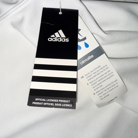 Adidas NAU Polo - Climalite White/Collegiate Navy - Men’s Size 3XL (New) - Picture 9 of 13